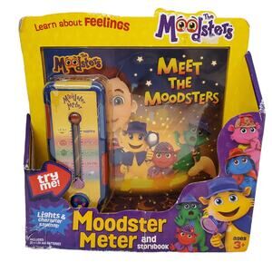 Meet the Moodsters Moodster Meter and Storybook Learn Your Feelings Vintage Toys
